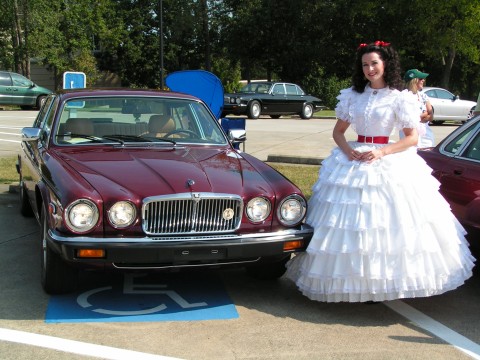 John & Claudia Teschky 1986 Claret Series III XJ6