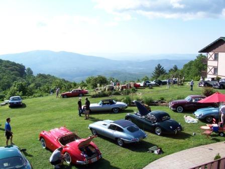 Carolina Jaguar Club Jubilee, Little Switzerland N.C.