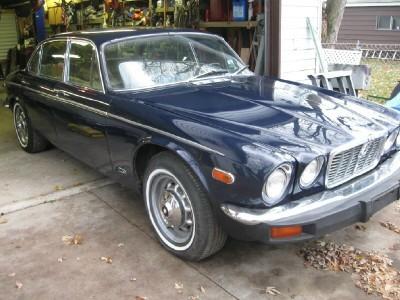 She is still a Looker, 1975 XJ12L Series II in original cobalt blue