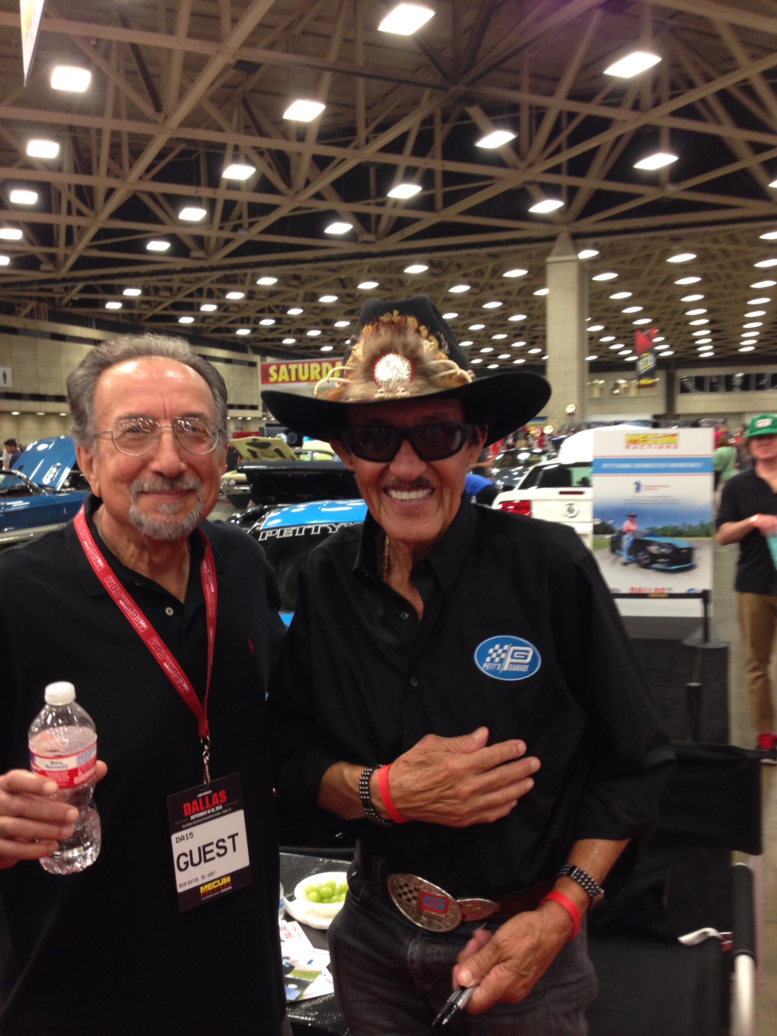 Lee Blaik and Richard Petty